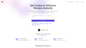 Ai Recipe Generator