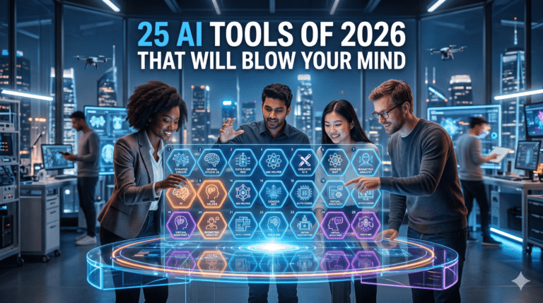 25 AI Tools of 2026 That Will Blow Your Mind with WIO AI